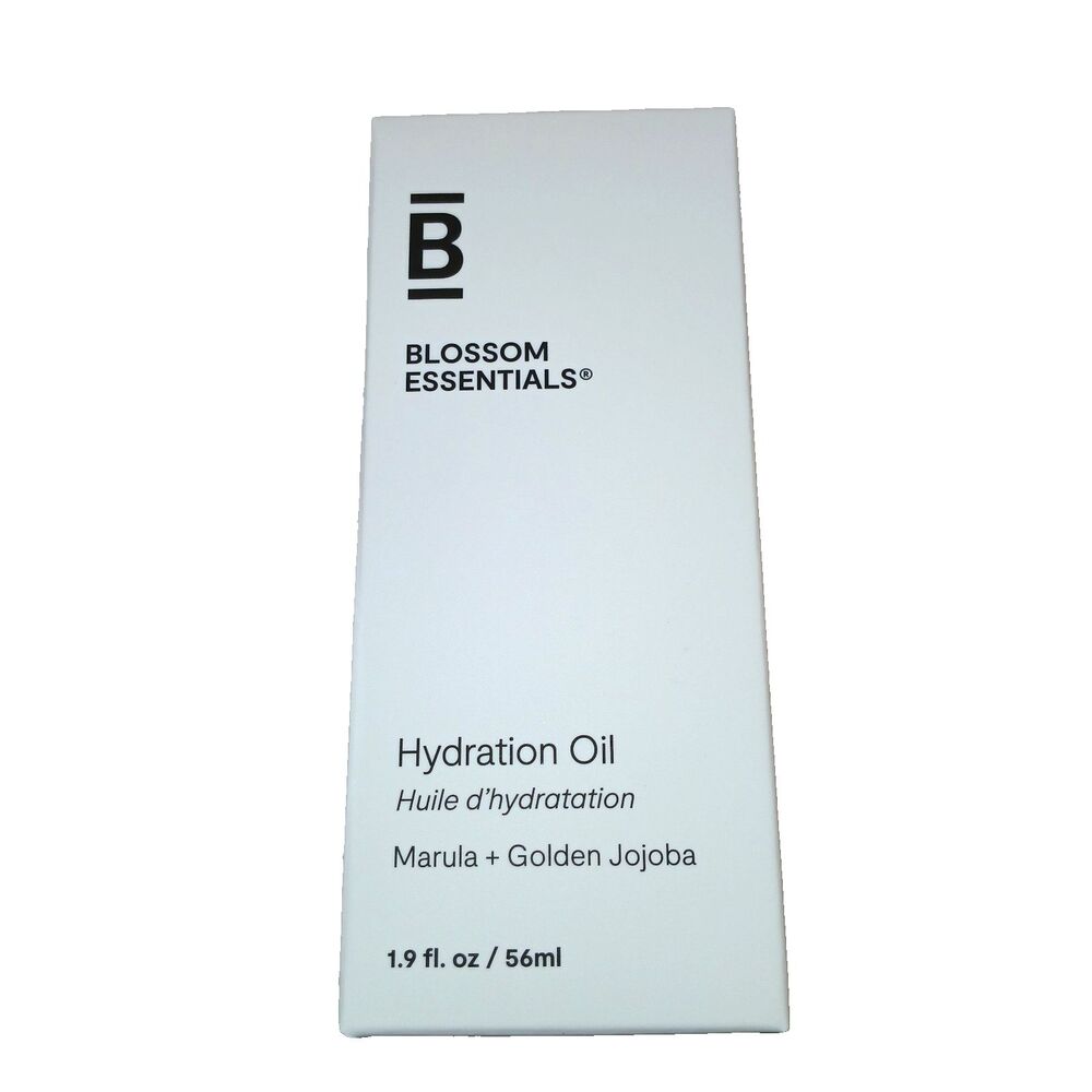 Blossom Essentials Hydration Oil 1.9 fl. oz/ 56ml Marula Golden Jojoba Light NIB